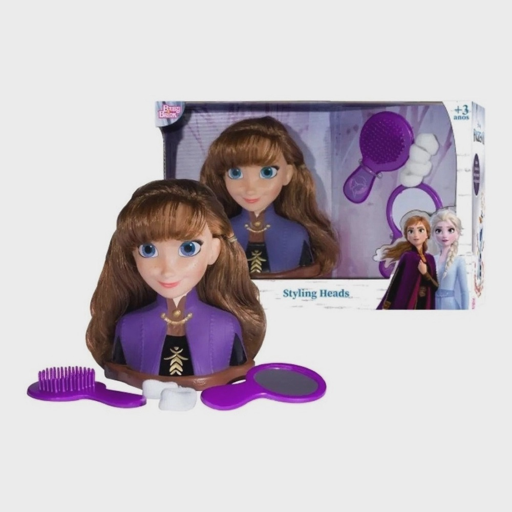 Boneca Frozen Anna Grande Brinquedo Disney 80 Cm na Americanas