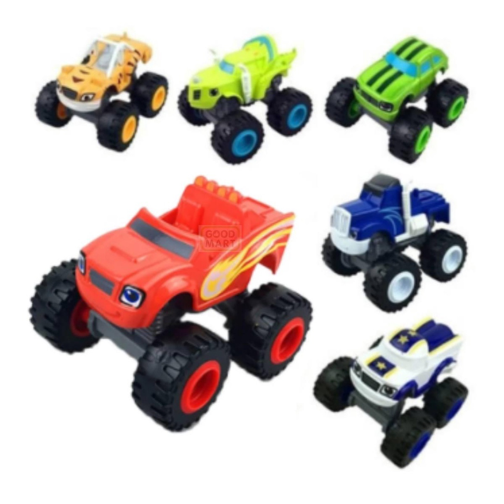 Kit 6 Carrinhos Carros Blaze Monster Machine na Americanas Empresas