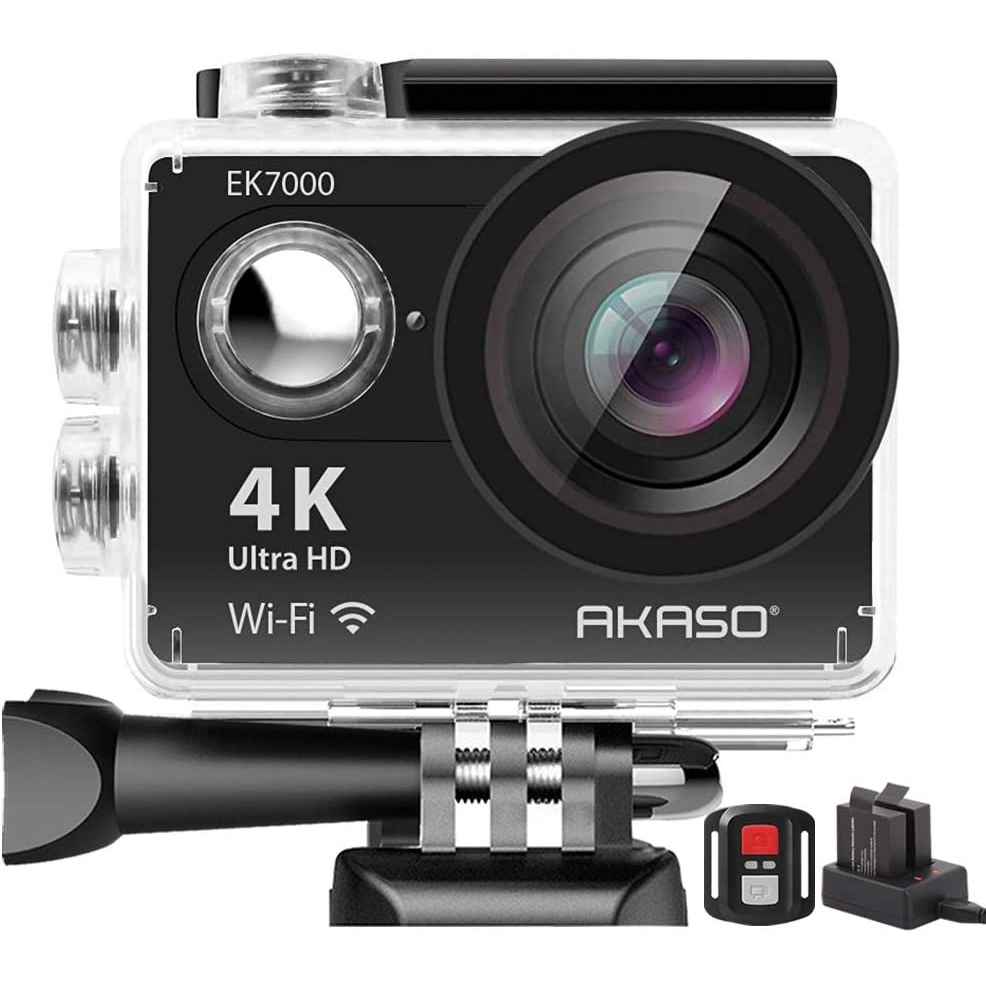 Akaso EK7000 4K WiFi Action Camera Ultra HD 30m Underwater Waterproof