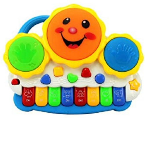 Super Teclado Piano Musical Infantil Bebe Educativo Sons Cor Mickey