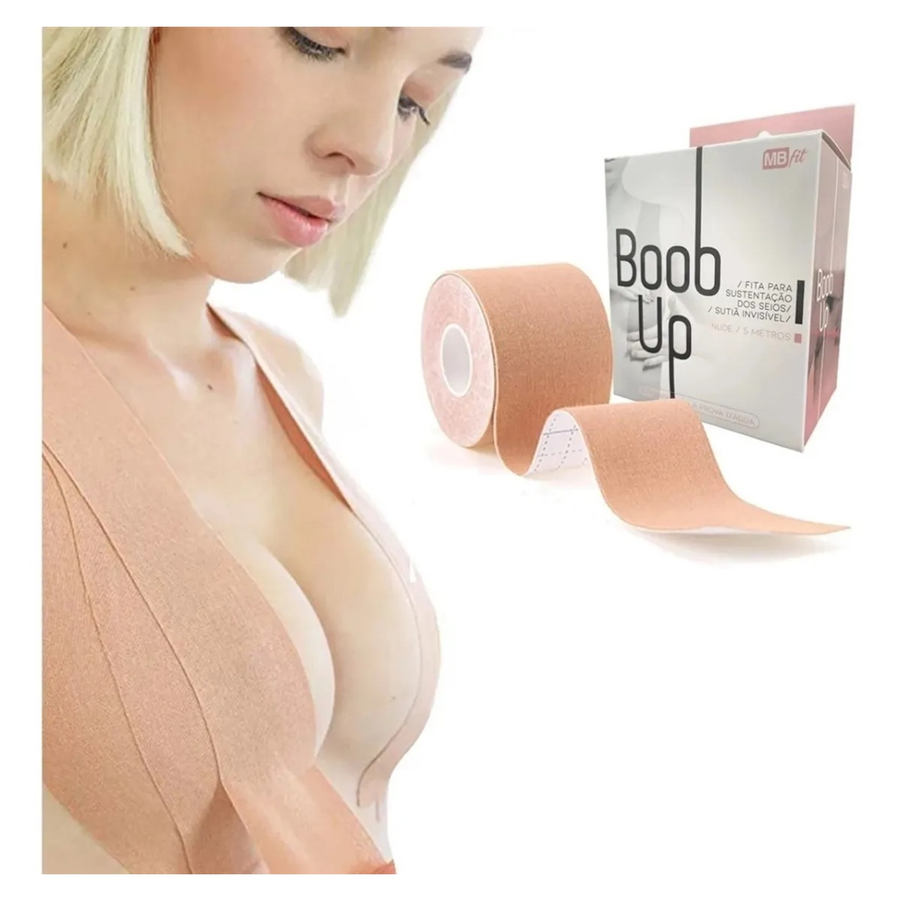 Suti Adesivo Levanta Peito Seios Fita Boob Up Invis Vel Tap No Shoptime