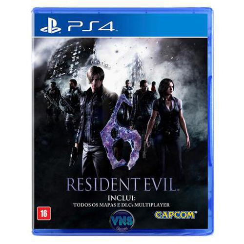 Jogo Para Ps4, Resident Evil 6 em Promoção na Americanas