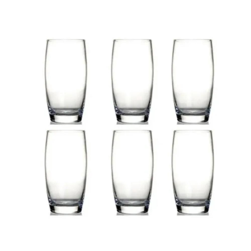 Jogo De 6 Copos Nadir Oca Line Glass - 300 Ml Vidro Grosso