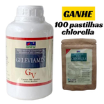 Geleviamin Anew 300 cáps + 100 Pastilhas Dia Chlorella