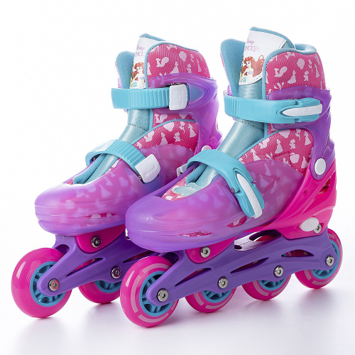 Patins inline transparente M 32-35 Princesas