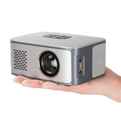 Projetor lcd SD40 LED 1080P Home Theater 500 lúmens 1000:1 taxa de contraste com porta USB HD é boa?
