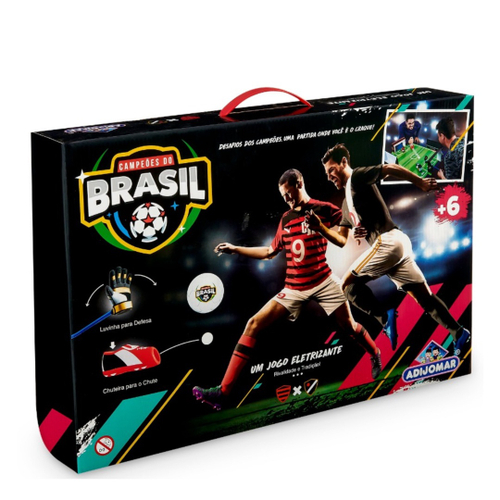 O DIVERTIDO JOGO DE FUTEBOL DE BRINQUEDO! FIZ MUITOS GOLS?! 