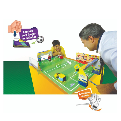 Gol A Gol Jogo De Futebol Brinquedo Adijomar na Americanas Empresas