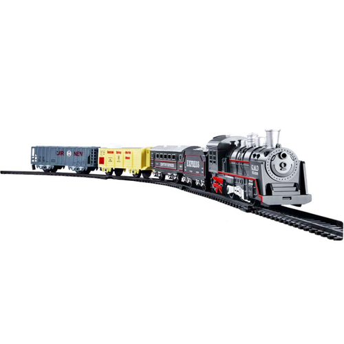 Trem Brinquedo Locomotiva Som E Luz 4 Vagoes - Dm Toys na Americanas  Empresas