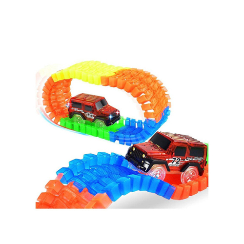 Pista de Carros de Corrida Flexível Zero Gravidade (Brinquedo Para