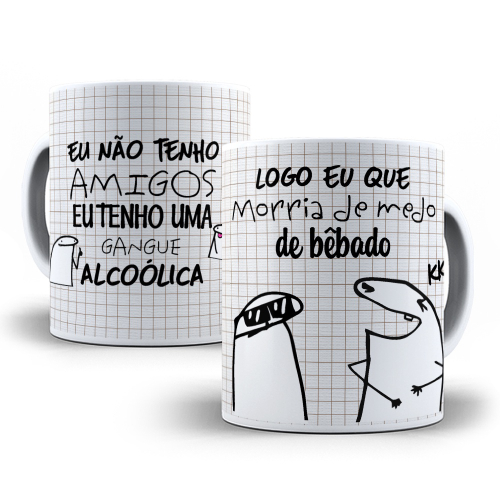 Caneca engracada melhores amigos