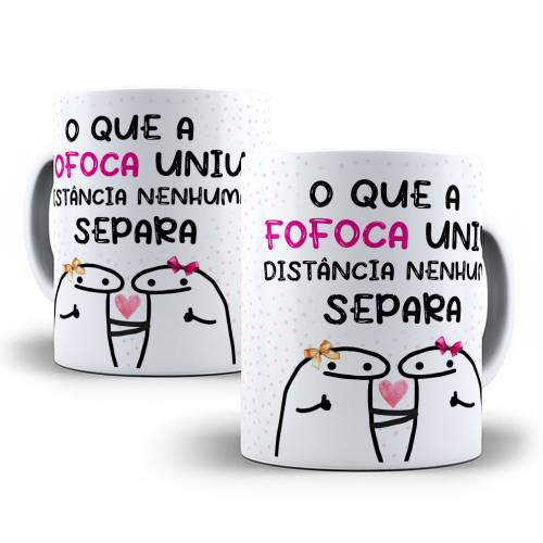 Caneca de Cerâmica Personalizada Flork Memes