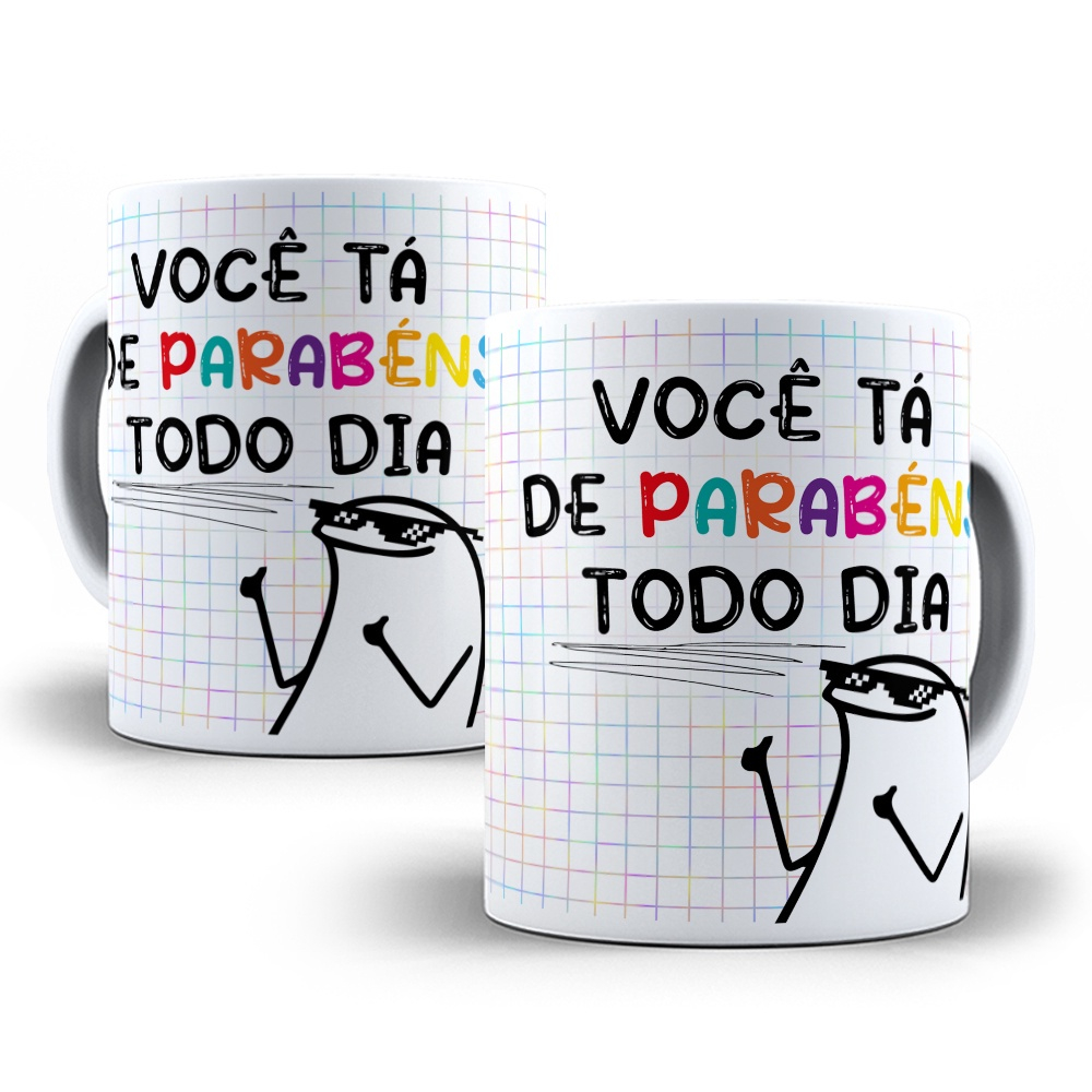 Caneca Porcelana Personalizada - Frases divertida, engraçadas e debochada Memes Flork Bento, você tá de Parabéns em Promoção na Americanas Caneca Porcelana Personalizada - Frases divertida, engraçadas e debochada Memes Flork Bento, você tá de Parabéns em Promoção na Americanas