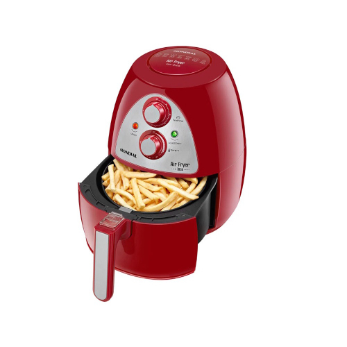 Air Fryer Mondial Family 4 Litros Vermelha/Inox 127V AF14 em