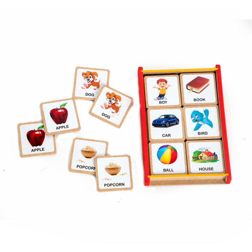 Brinquedo Jogo Educativo Primeiras Palavras Inglês – Grow 04032