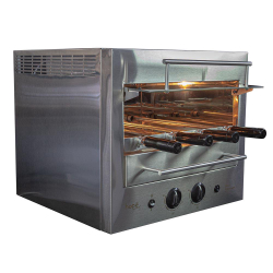 Assador a Gás Natural de Bancada 4 Espetos Rotativos Hope Bake Premium 04 Menor preço em Assador a Gás Natural de Bancada 4 Espetos Rotativos Hope Bake Premium 04