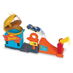 Hot Wheels City, Loja de Hambúrguer, Pista de Brinquedo para crianças a partir de 4 anos, conectiv Menor preço em Hot Wheels City, Loja de Hambúrguer, Pista de Brinquedo para crianças a partir de 4 anos, conectiv