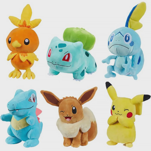 Pelucia Pokemon Eevee Evolução Cachorro 20cm Sunny 3545