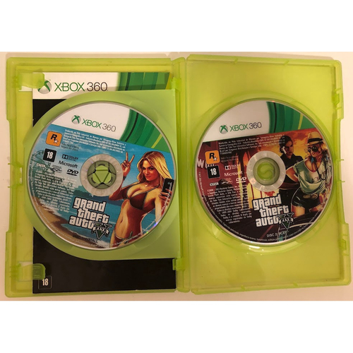 Jogo/CD Midia Fisica Xbox 360: Grand Therft Auto 5 Five em Promoção na  Americanas