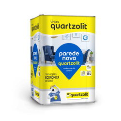 Tinta Quartzolit Acrílica Nova Eco para Parede Branco Neve 18 Litros Menor preço em Tinta Quartzolit Acrílica Nova Eco para Parede Branco Neve 18 Litros