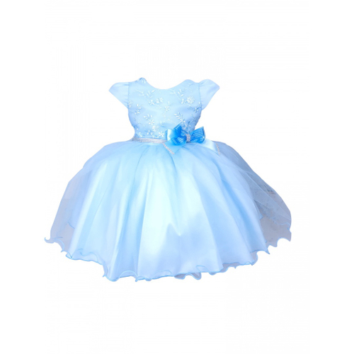 Vestido Daminha Social Azul Princesa Cinderela Aniversário em Promoção na  Americanas