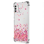 Capa Capinha Anti Impacto Chuva Coração Motorola Moto G60S