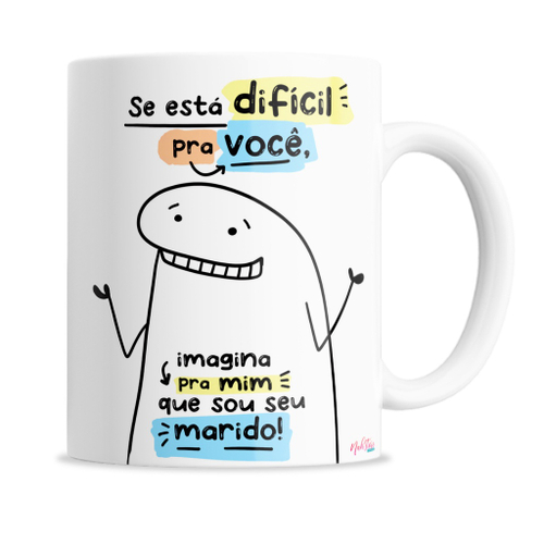 Caneca Flork Meme Bentô Divertida