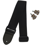 Correia Alça Violão Guitarra Baixo Ajustável + 2 Roldanas