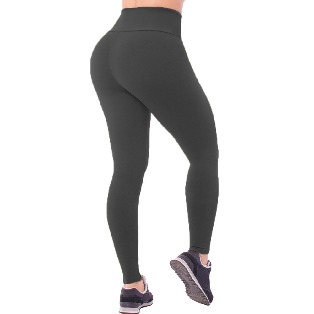 Calça Legging Suplex Feminina Básica Lisa Com Cintura Alta Moda Fitness