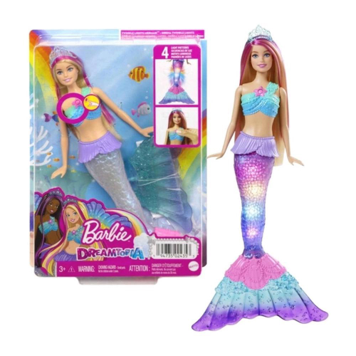 Boneca Barbie Sereia Negra – Shopping Tudão