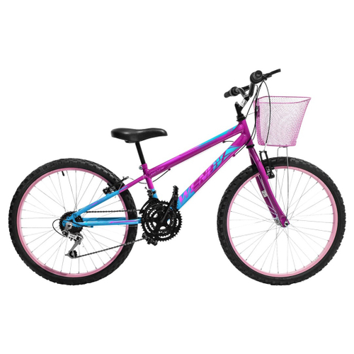 Bicicleta Aro 29 Gts Feel Freio À Disco 24 Marchas - Rosa+Preto