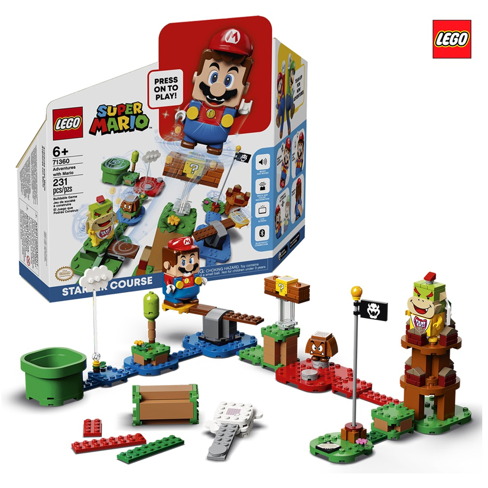 Lego Super Mario Fase 1 Aventuras Com Mario Pack Inicial Em Promoção 