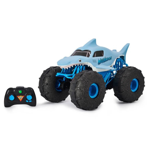 Monster Jam Controle Remoto Anda Em Qualquer Terreno Tubarão