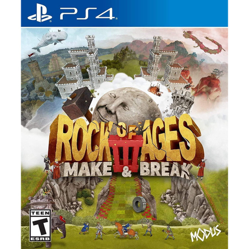 Jogo Rock Of Ages 3 Make & Break Ps4 em Promoção na Americanas