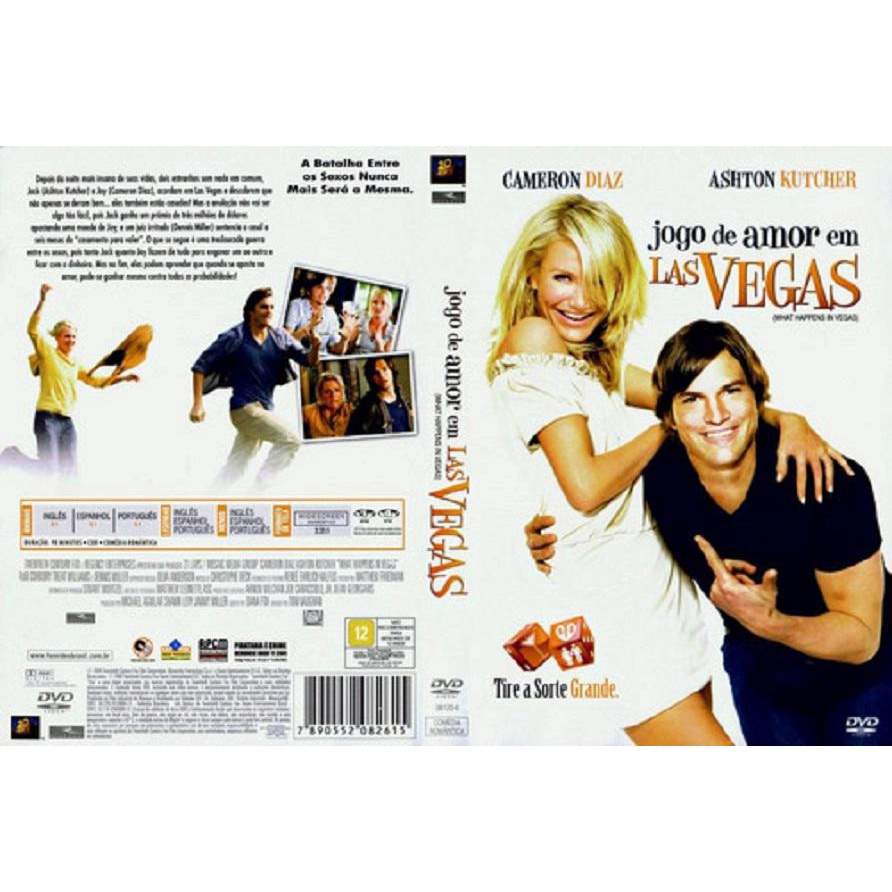 Dvd Jogo de Amor em Las Vegas  Filme e Série Dvd Usado 85820763