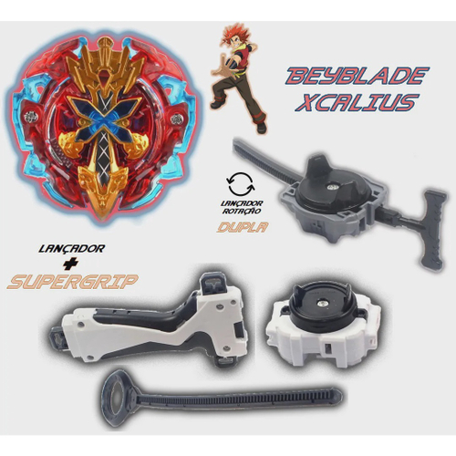 Kit 2 Beyblade Burst - Rocktavor r2 e Xcalius - Hasbro em Promoção na  Americanas