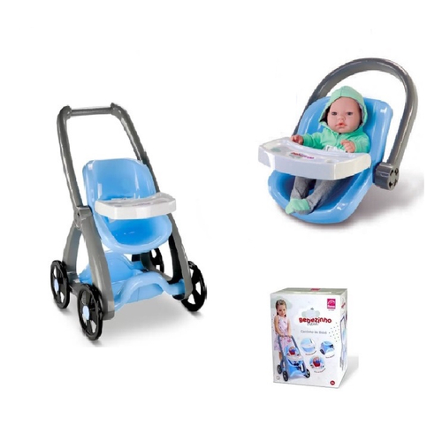 Bebê Conforto Com Boneca La New Reborn Infantil - Cotiplás 1848