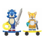 Boneco Tails Roupa Preta Sonic Prime Toyng 50522