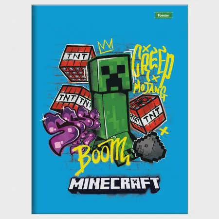 Caderno de Desenho Minecraft