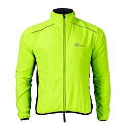 Jaqueta corta vento para ciclista refletiva Rockbros Menor preço em Jaqueta corta vento para ciclista refletiva Rockbros
