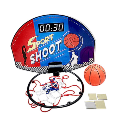 KIT JOGO DE BASQUETE MINI BASKET COM TABELA CESTA E BOLA