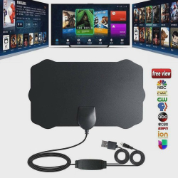 Antena HDTV de alcance de 80 milhas 4K HD sinal aéreo de TV digital interna é boa?