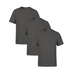 Kit 3 Camisetas amgk Masculina Lisa Premium 100% Algodão