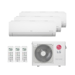 Ar Condicionado Multi Tri Split Inverter Hw LG 2x9000 + 1x12000 Btus Quente/Frio 220V Monofasico A3UW24GFA3. AWGZBRZ Menor preço em Ar Condicionado Multi Tri Split Inverter Hw LG 2x9000 + 1x12000 Btus Quente/Frio 220V Monofasico A3UW24GFA3. AWGZBRZ