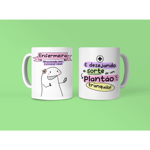 Caneca Flork Meme Boneco Palito Não Tenho Que Passar Boa Impressão