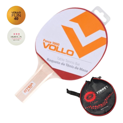 Raquete Tenis Mesa Ping Pong Profissional + 2 Bolas Oficiais em Promoção na  Americanas