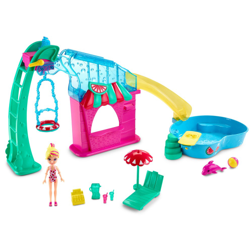 POLLY POCKET PARQUE AQUATICO DE ESPORTES MATTEL 040812 - POLLY POCKET  PARQUE AQUATICO DE ESPORTES MATTEL - MATTEL