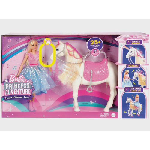 Boneca Barbie Princesa com coroa Mattel - Loja Zuza Brinquedos