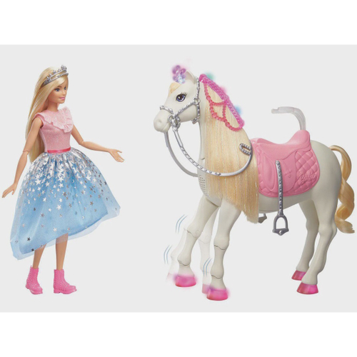 Barbie aventura da princesa com cavalo - mattel em Promoção na Americanas