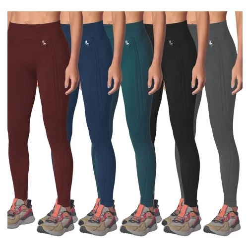 71053-01) Calça Legging Esportiva Lupo Sport Feminina Adulto Leg Max